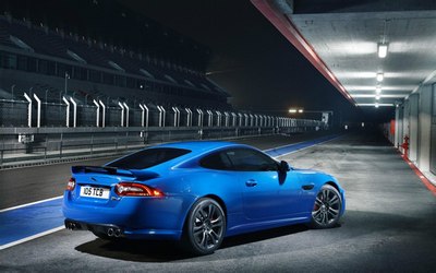 【1:32】蓝色诱惑 jaguar xk r-s(附手绘图)