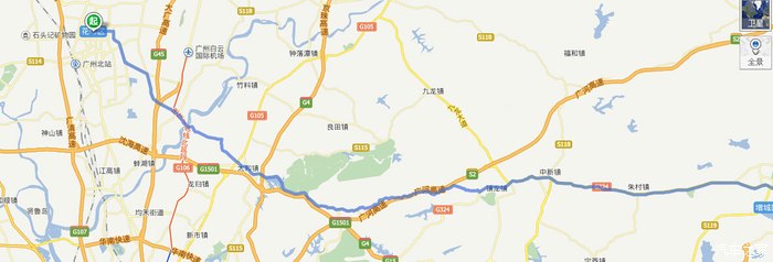 从广州花都狮岭到广州南站怎么走最快,大概要多久图片