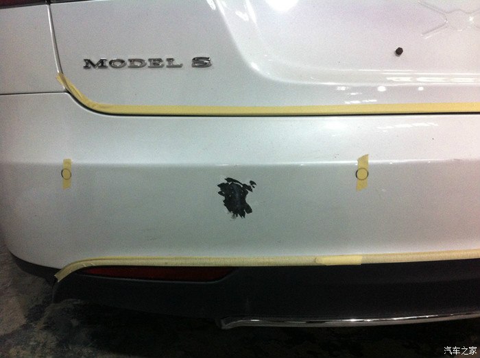 【图】佛山特斯拉 Tesla Model S 划痕修复 有钱