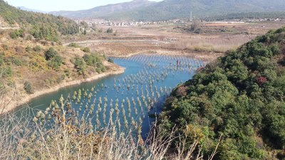 昆明松花坝水库骑行记