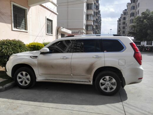 【图】停车偶遇哈弗h9_哈弗H9论坛