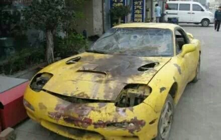 【图】看看明哥是怎样把捡来的报废车改装成高