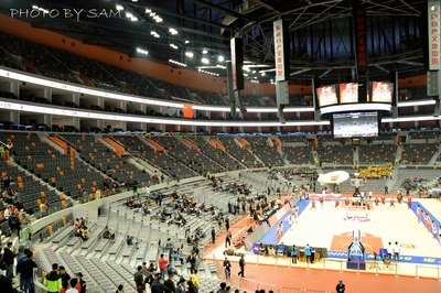 CBA东莞篮球馆(东风日产文体中心)一游_广东