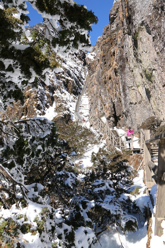 去轿子雪山感受冰雪奇缘