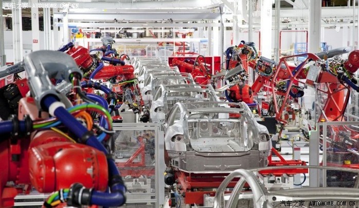 【图】特斯拉电动汽车生产过程揭秘-工厂高清