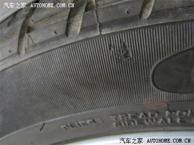 轮胎外侧擦伤,还能用吗?