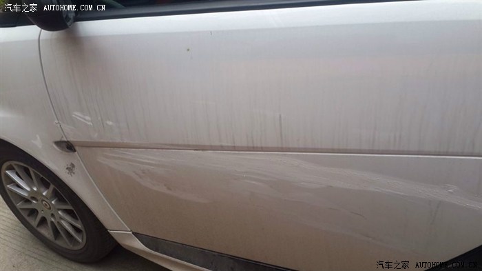 【图】小S在停车场被刮花一条大小痕!求助!_s