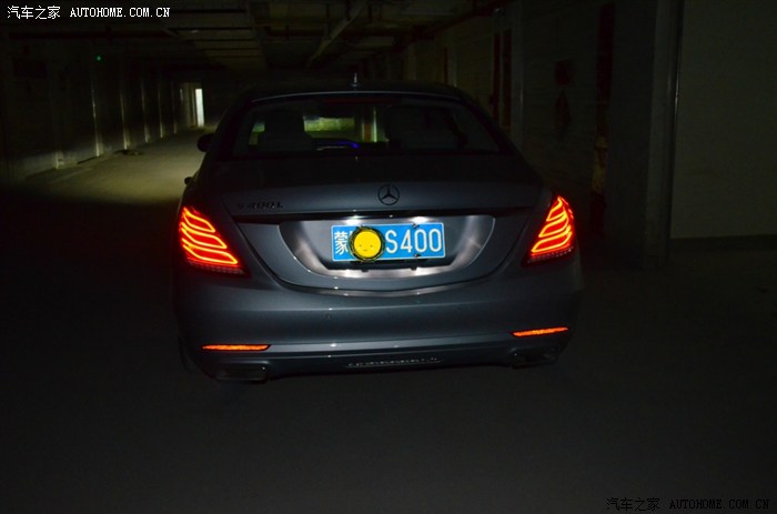 2014s400尊贵3700公里作业更新内饰氛围灯and媳妇照片