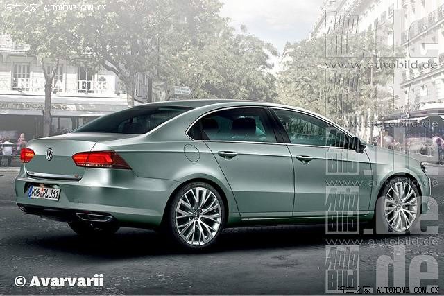 【图】大众B8换代原型车路试谍照首曝+实车效