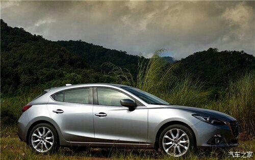 【图】两厢炫亮银,太好看了_马自达3 Axela昂克赛拉论坛_汽车之家论坛