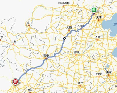 年前准备开车北京到成都,求合适的路线_宝马3