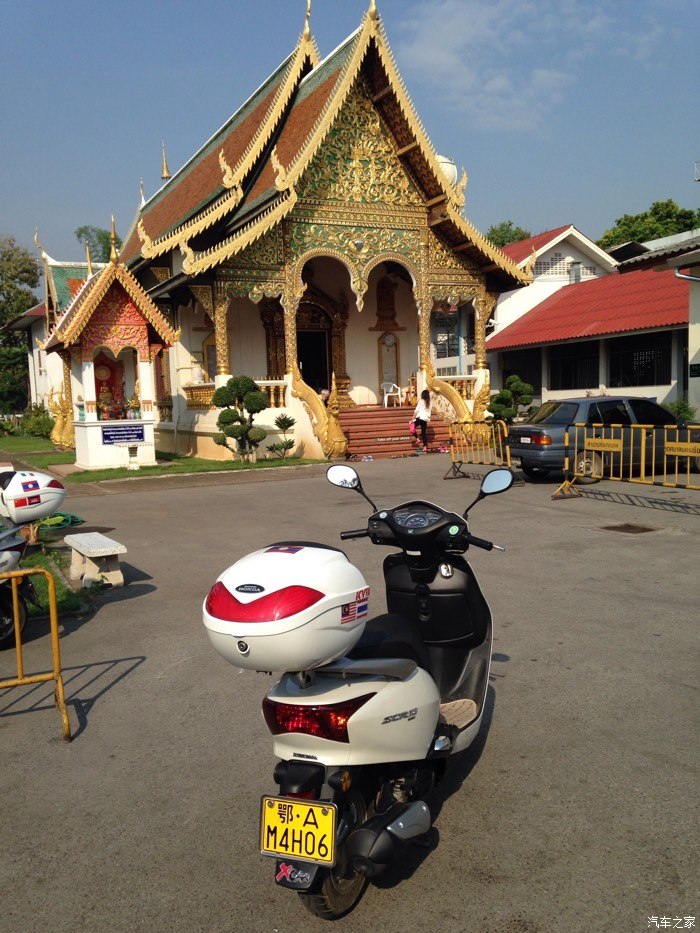 【图】骑踏板摩托车去泰国过春节