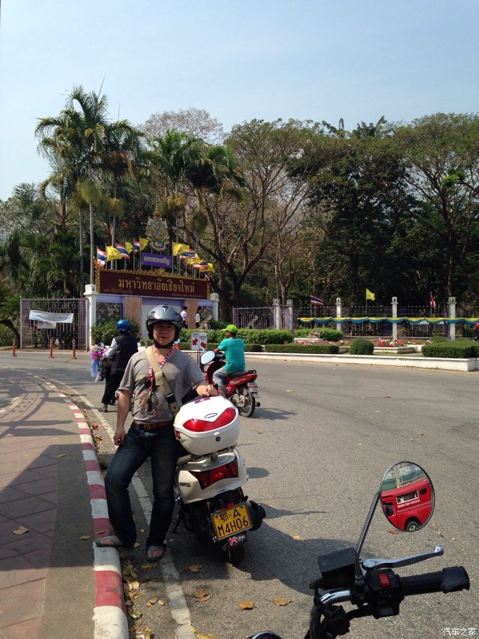 【图】骑踏板摩托车去泰国过春节