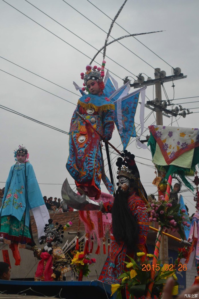 2015-2-26 陕西 西安 蓝田 肖家坡村社火