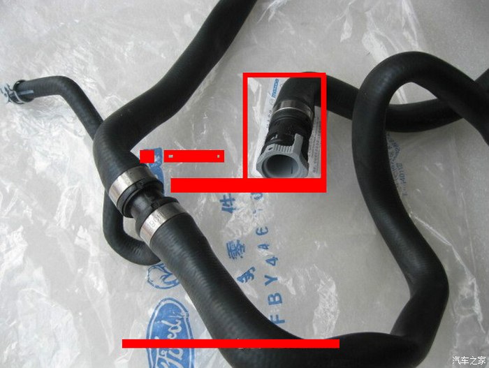 【图】暖风水管渗水,求接头拆解方法