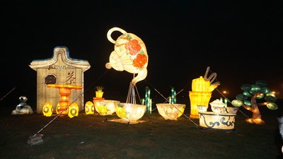 【东风风行菱智杯】2015羊年春节逛花灯 感受农村新改革