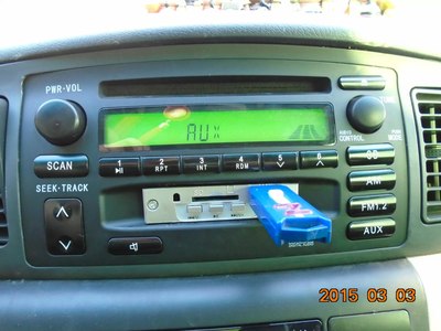 2015.3.3 原车音响系统加装USB\/SD接口实现M