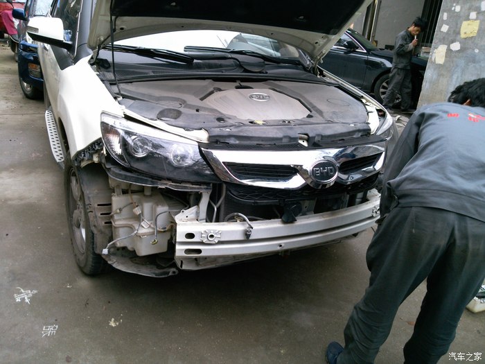 【图】S6改装S7中网,有没有成功?进来看帖子!_比亚迪S6论坛_汽车之家论坛