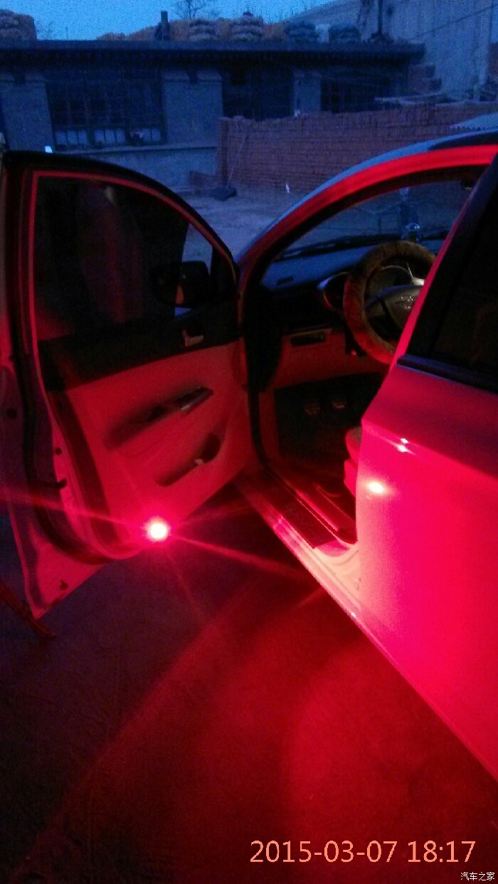 【图】今天更换鱼鳍天线,安装鹰眼门板灯_海马