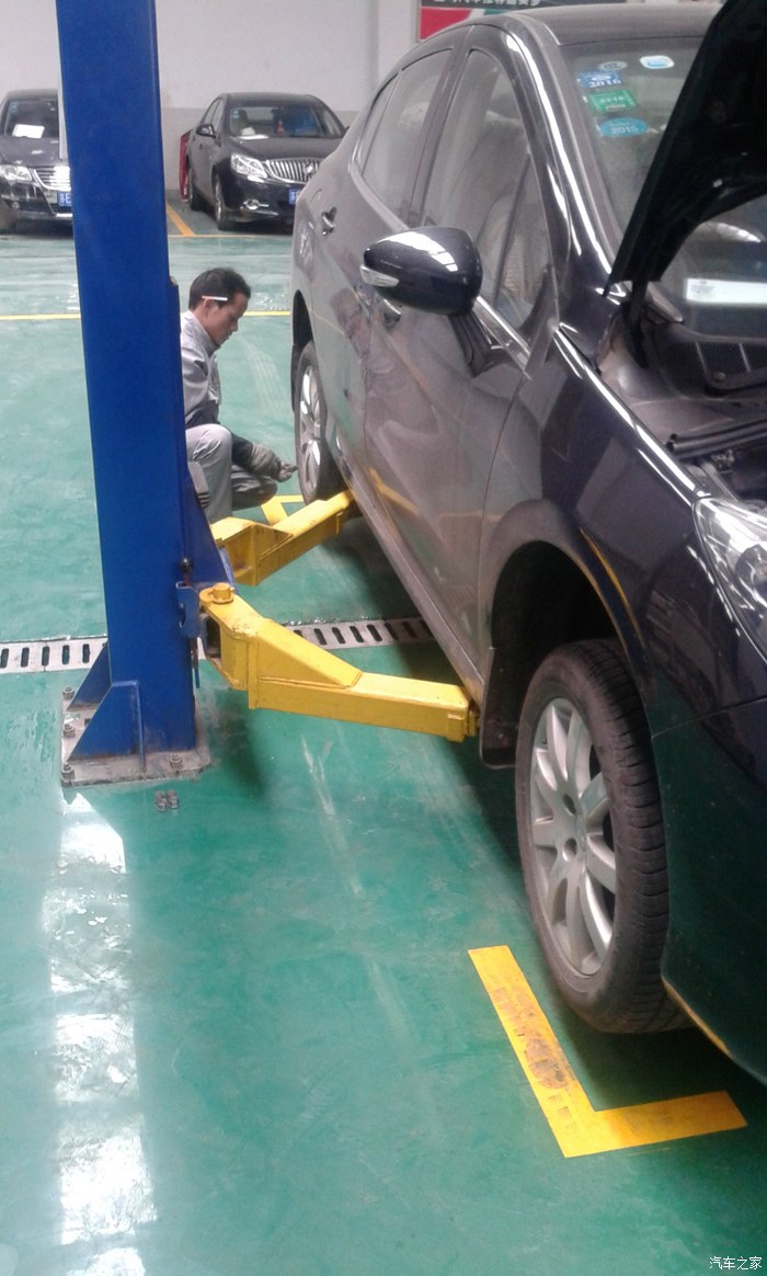 【图】更换冷却液加四轮交叉换位_标致308论