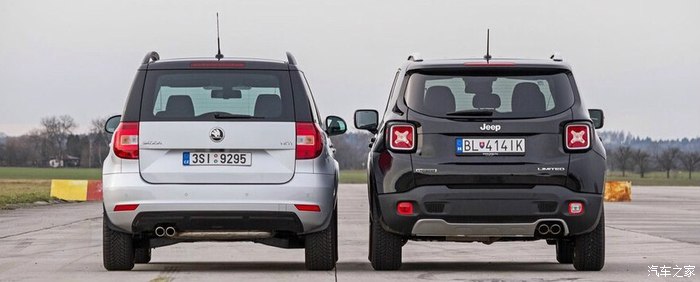 【图】dang以前关注的JEEP自由侠和野帝站在