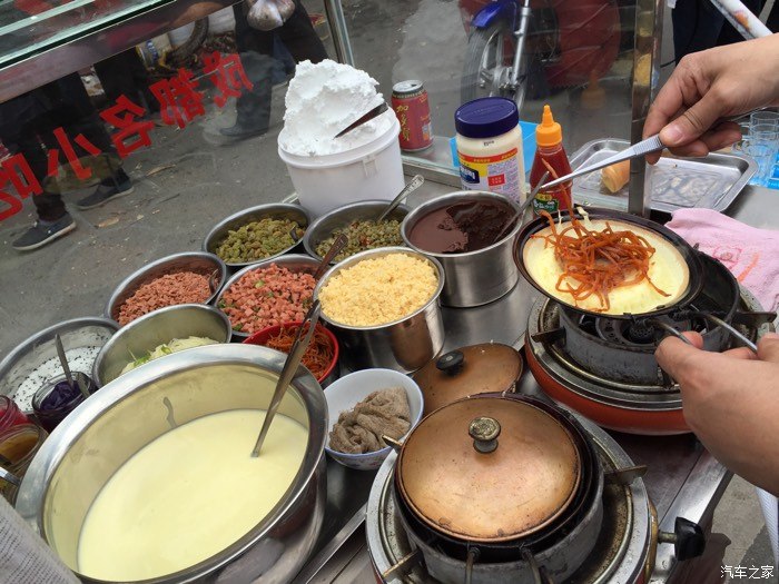 成都名小吃 一 蛋烘糕