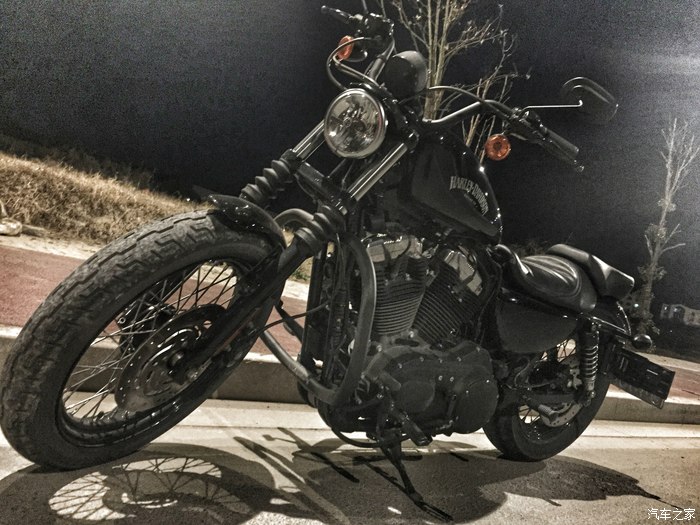 【图】入手大玩具哈雷戴维森883硬汉(含排气喷