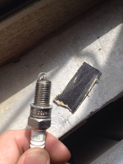 【图】3万更换火花塞,清洗调整旧火花塞