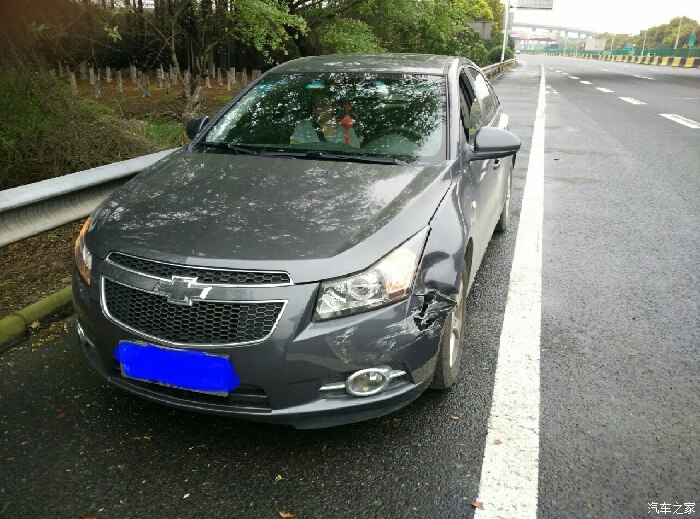 【图】诶,追尾人家,人家现场没处理,怎么弄?