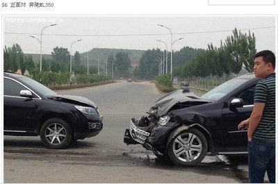 一些证明比亚迪车碰撞安全性的帖子集合!