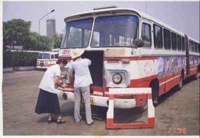 【怀旧】天津的老式公共汽车