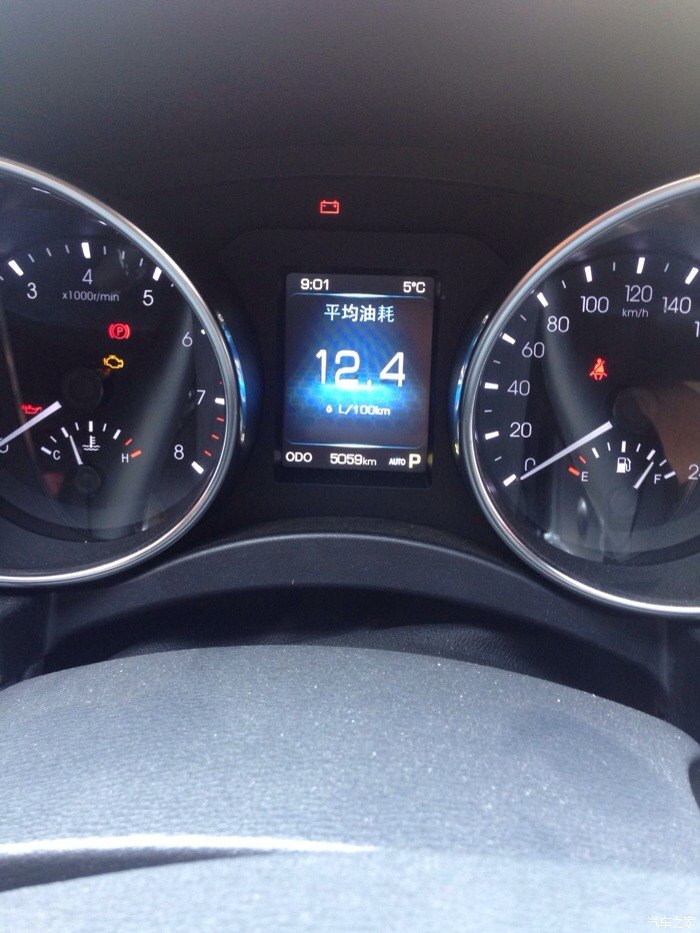 【图】H9 5000公里油耗_哈弗H9论坛