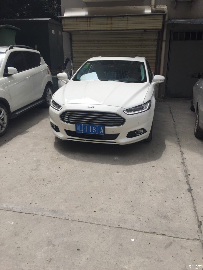我的福特两兄弟,车牌都差不太多 蒙迪欧论坛 汽车之家论坛高清图片