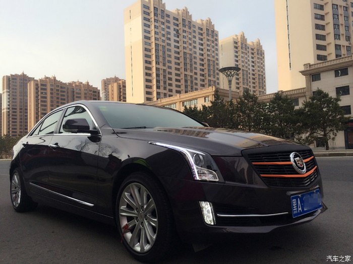 【图】撕裂地平线的紫色魅影--凯迪拉克ATS-L