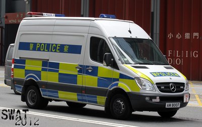 香港警务处车辆影集:初代隐形战车&警务处处长座驾&要员保护组