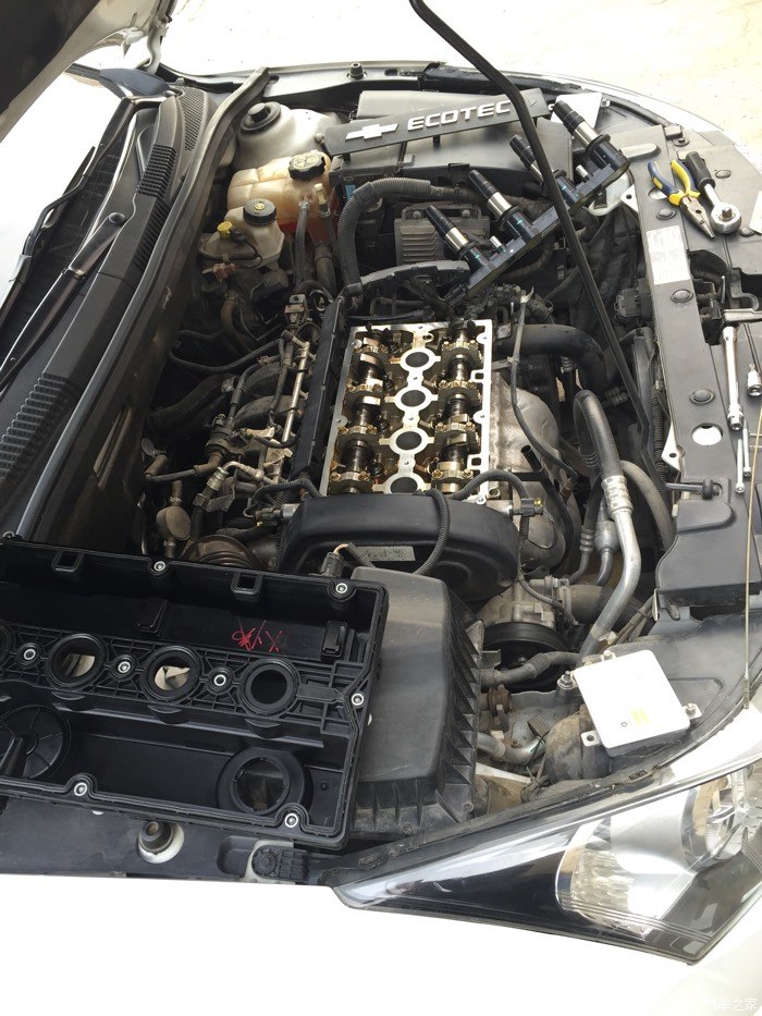 【图】13款科鲁兹1.8SEAT,气门盖坏了,电子助