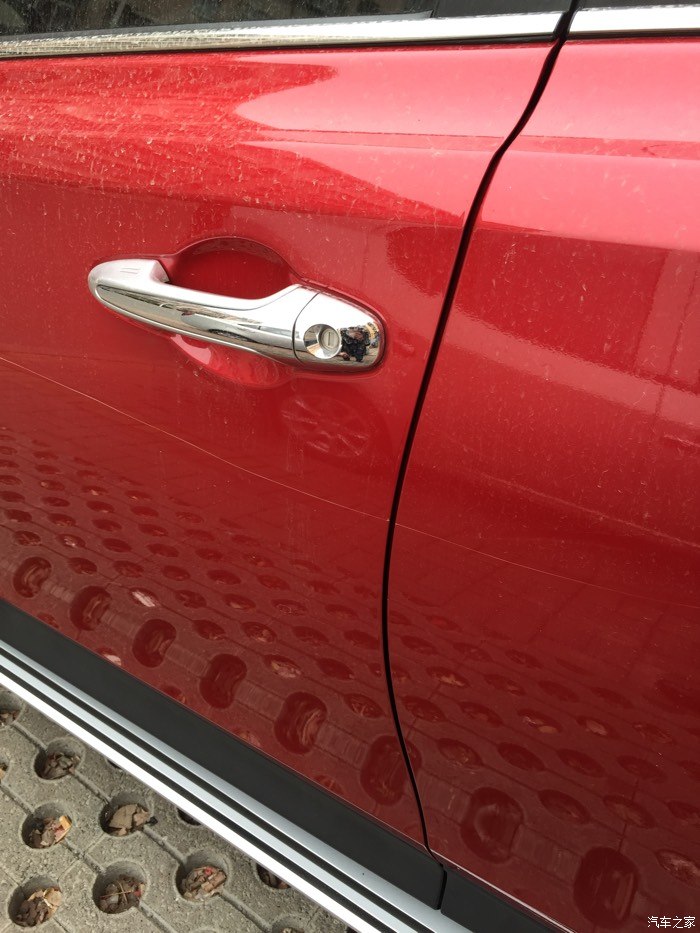 【图】车被刮了我该怎么办_一汽丰田RAV4论
