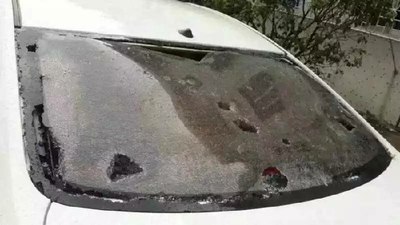 广东潮州下冰雹_本田XR-V论坛_手机汽车之家