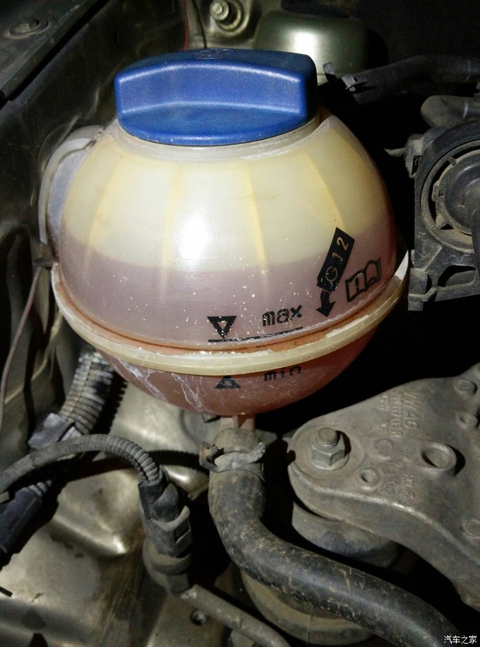 【图】06年老四眼polo冷却液问题?_POLO论坛