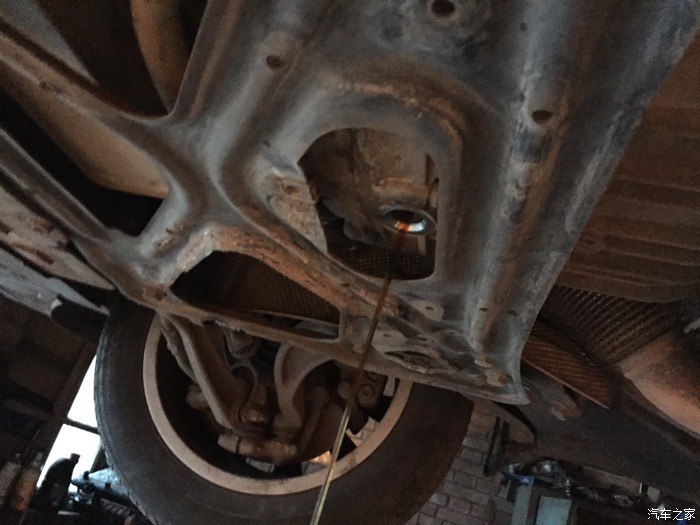 【图】C7 6W公里CVT无级变速箱油更换简单