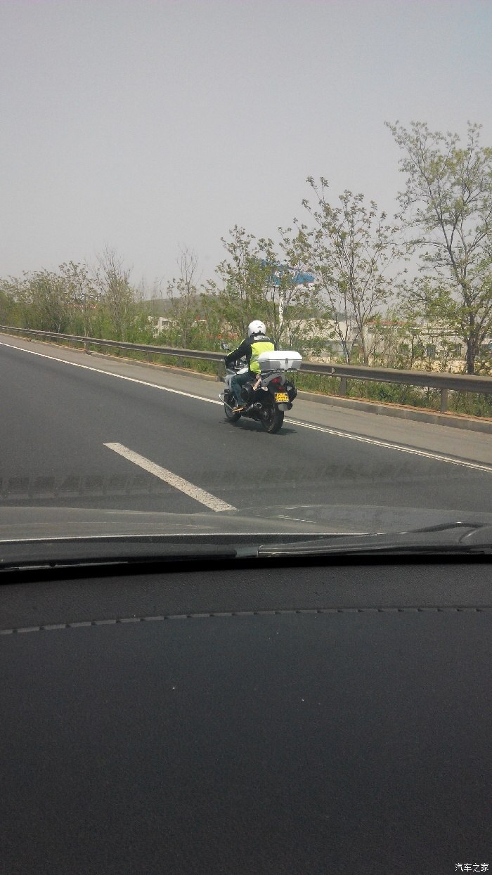 【图】沈大高速能上摩托啦?!