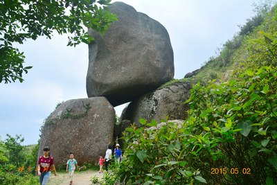 浦北五皇山--石魅