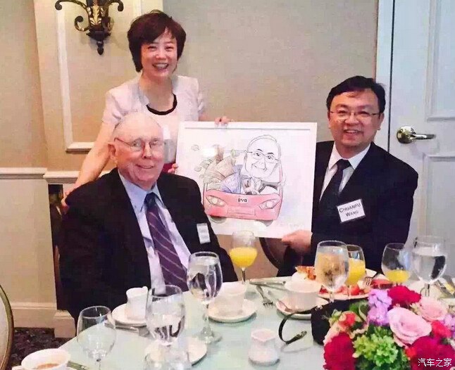 比亚迪总裁王传福先生,出席"巴菲特股东大会"