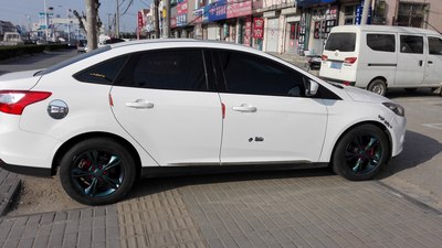 有没有风尚轮毂改色喷漆的车友?_福克斯论坛_手机汽车