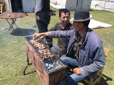 美丽天山和哈萨克人_甘肃_手机汽车之家