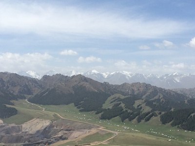 美丽天山和哈萨克人_甘肃_手机汽车之家