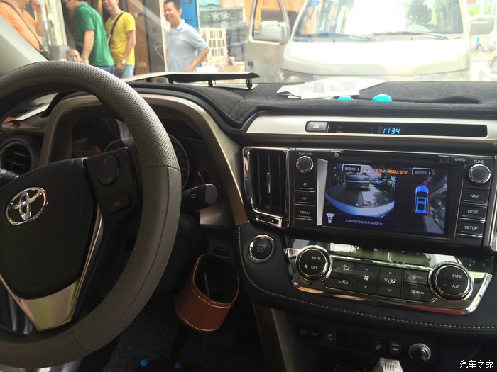 【图】装上高端的360度倒车影像