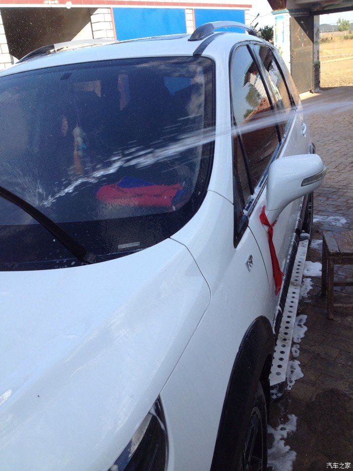 【图】给<em>五妹洗澡</em>画装_景逸X5论坛_汽车之家