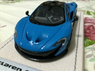 7&8】迈凯伦p1,tecnomodel&autoart,1:43,蓝色