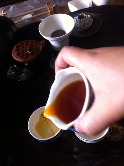 闲来无事在家里喝茶,喜欢金骏眉的味道!
